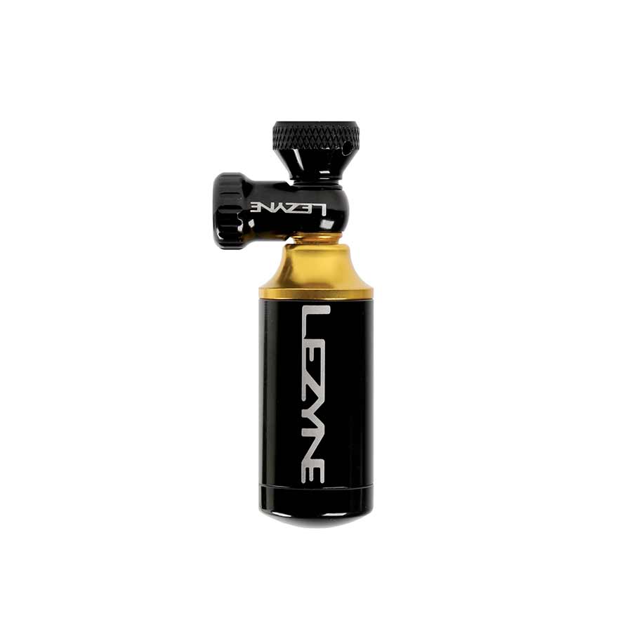 030155-01::1::030155-01::Lezyne, Tubeless CO2 Blaster,  Détenteur CO2/Kit de Réparation Tubeless, Noir