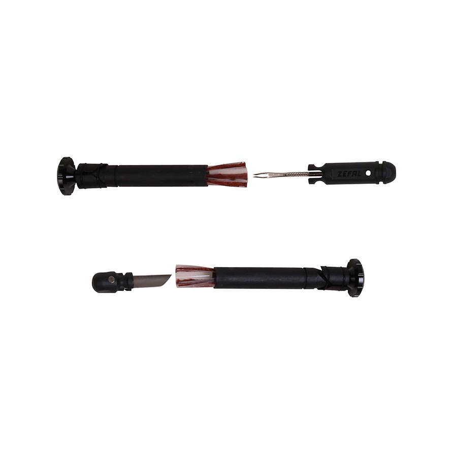 030156-01::5::030156-01::Zefal, Z Bar Plugs, Trousse de réparation tubeless intégrée, Paire