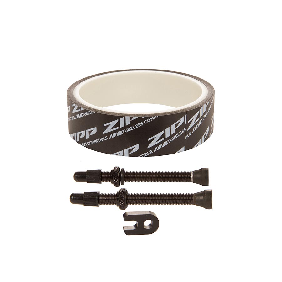 030183-02::0::030183-02::Zipp, Kit de conversion Tubeless, Ruban 26mm, Valve 60mm pour 303 et 303S