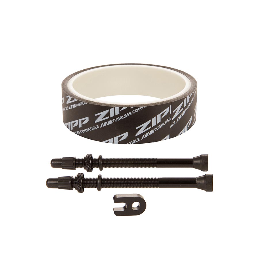 030183-03::0::030183-03::Zipp, Kit de conversion Tubeless, Ruban 26mm, Valve 80mm pour 454 et 404