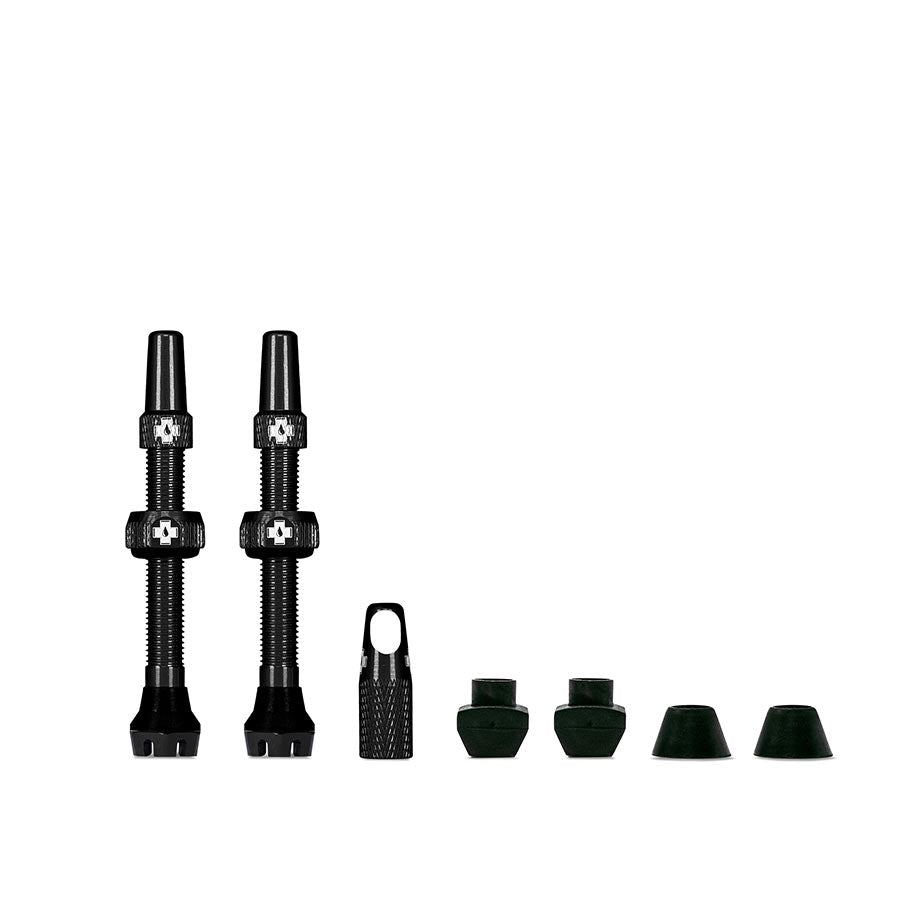 030189-01::0::030189-01::Muc-Off, V2, Valve Tubeless, Presta, 44mm, Noir, Paire