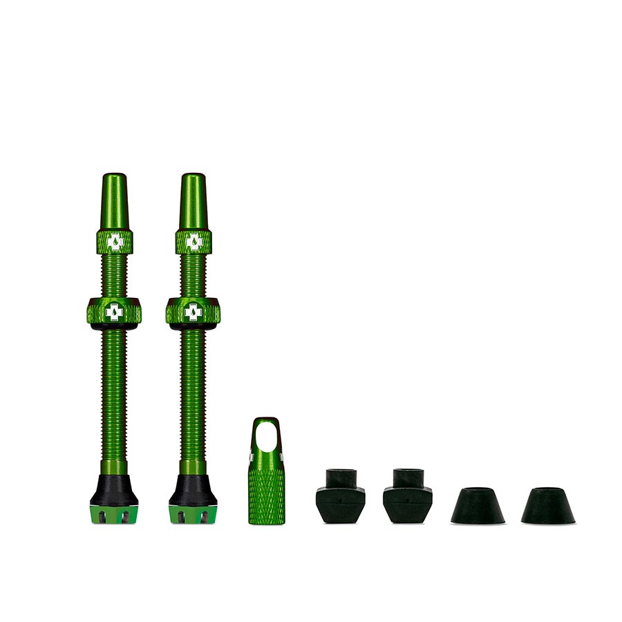 030189-14::0::030189-14::Muc-Off, V2, Valve Tubeless, Presta, 60mm, Vert, Paire