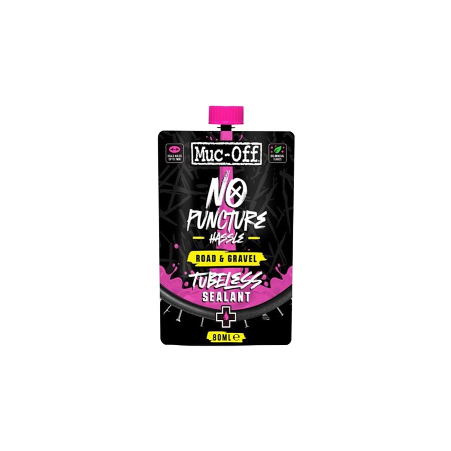 030274-02::0::030274-02::Muc-Off, Scellant Route et Gravel, Scellant pour pneu sans chambre à air, 80ml