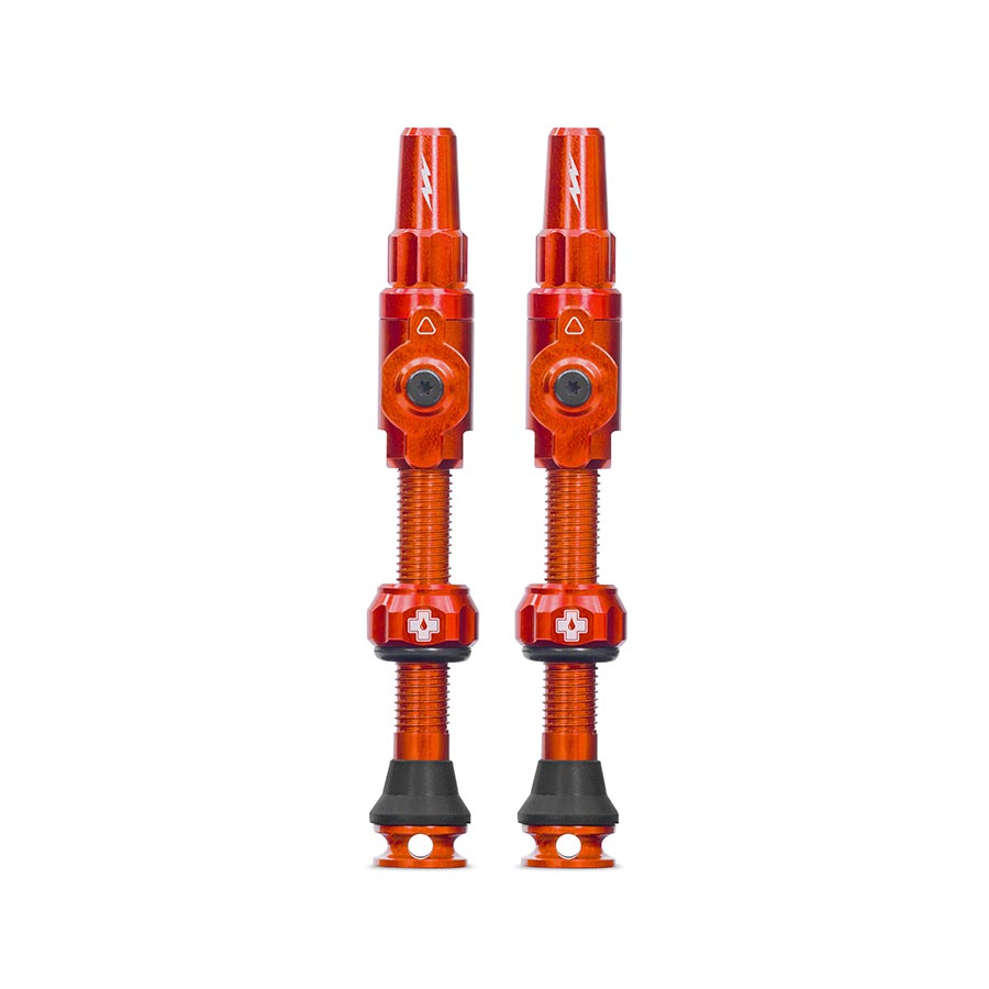 030278-17::0::030278-17::Muc-Off, Big Bore Lite Large, Valve Tubeless, Presta, 45mm, Orange, Paire