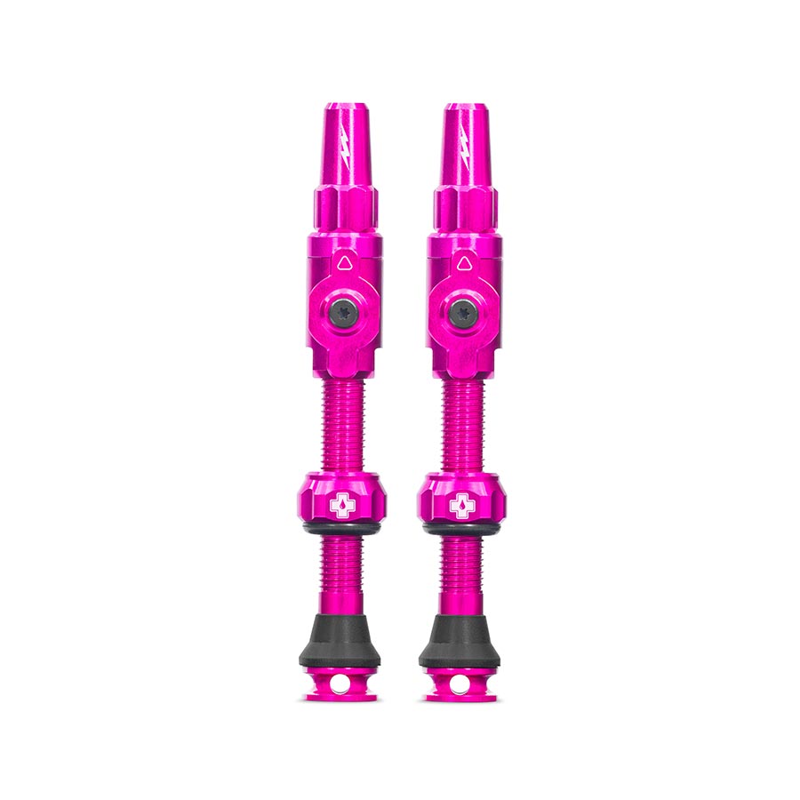 030278-18::0::030278-18::Muc-Off, Big Bore Lite Large, Valve Tubeless, Presta, 45mm, Rose, Paire