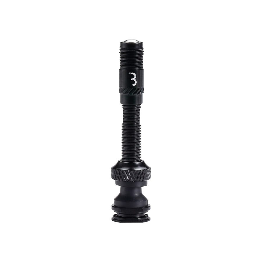 030302-01::1::030302-01::BBB Cycling, BTI-166 Valve CoreCap, Valve Tubeless, 40mm, Noir, Paire