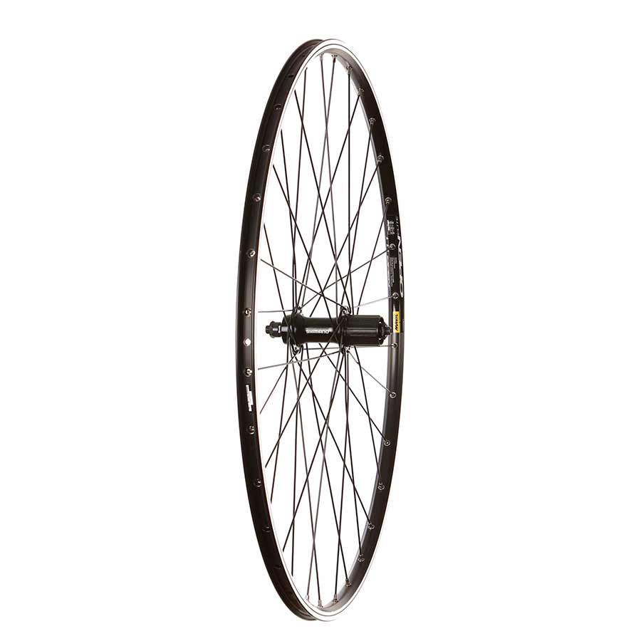040745-08-700::0::040745-08-700::Wheel Shop, Mavic Open Elite Noir/ Shimano Sora FH-RS300, Roue, Arrière, 700C / 622, Trous: 32, QR, 130mm, Sur jante, Shimano HG