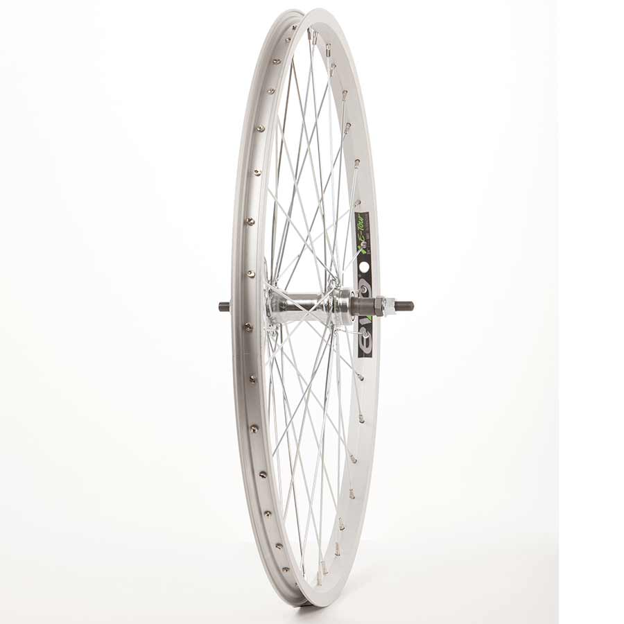 041399-02-24::0::041399-02-24::Wheel Shop, Evo Tour 20 Argent/ Formula FM-31, Roue, Arrière, 24'' / 507, Trous: 36, Boulons, 135mm, Sur jante, Roue libre
