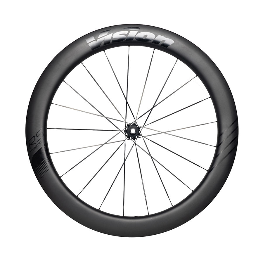 042138-02-700::1::042138-02-700::Vision, METRON RS 60 DISC, Roue, Avant et Arrière, 700C / 622, Trous: Av: 21, Arr: 24, Axle typeF: TA 12mm, R: X 12mm, Av: 100, Arr: 142, Disque Center Lock, SRAM XD-R, Ensemble
