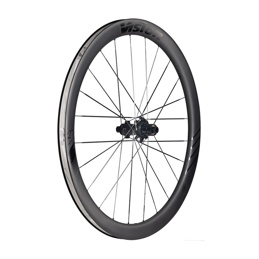 042140-01-700::0::042140-01-700::Vision, METRON 60 SL DISC, Roue, Avant et Arrière, 700C / 622, Trous: Av: 21, Arr: 24, Axle typeF: TA 12mm, R: X 12mm, Av: 100, Arr: 142, Disque Center Lock, Cassette body typeShimano Road 11/12, Ensemble
