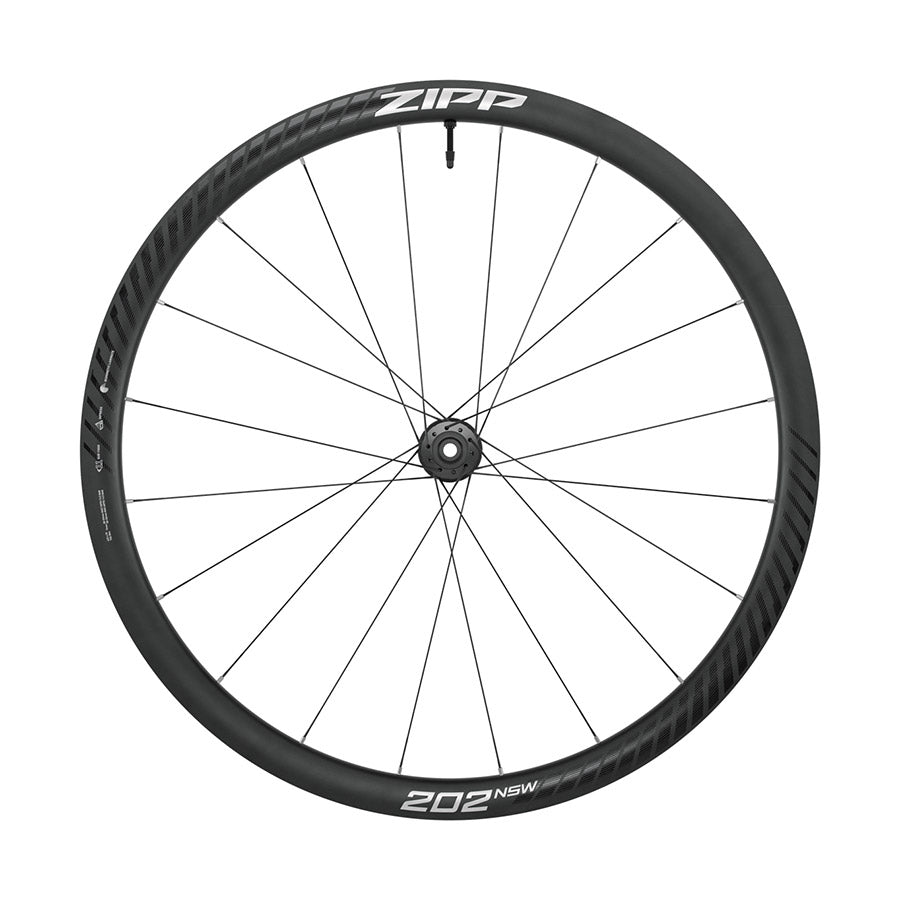 042142-01-700::1::042142-01-700::Zipp, 202 NSW A1, Roue, Avant, 700C / 622, Trous: 20, 12mm TA, 100mm, Disque Center Lock