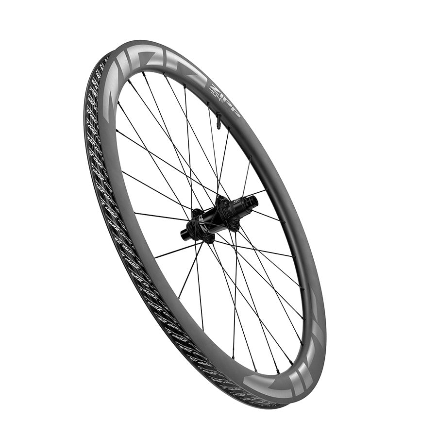042143-03-700::0::042143-03-700::Zipp, 404 S A1, Roue, Arrière, 700C / 622, Trous: 20, 12mm TA, 142mm, Disque Center Lock, SRAM XD-R, Graphique Gris Foncé A1