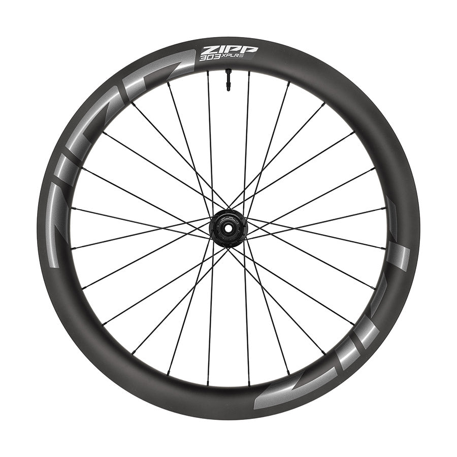 042144-05-700::1::042144-05-700::Zipp, 303 XPLR S B1, Roue, Arrière, 700C / 622, Trous: 24, 12mm TA, 142mm, Disque Center Lock, SRAM XD-R, Graphique Gris Foncé B1