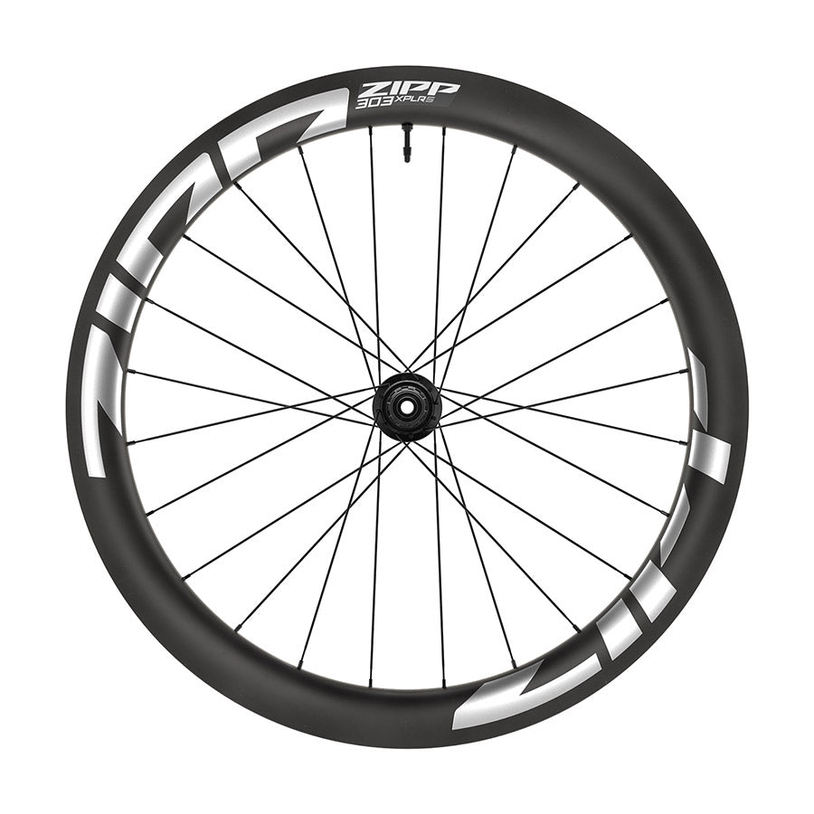 042144-06-700::1::042144-06-700::Zipp, 303 XPLR S B1, Roue, Arrière, 700C / 622, Trous: 24, 12mm TA, 142mm, Disque Center Lock, SRAM XD-R, Graphique Blanc B1