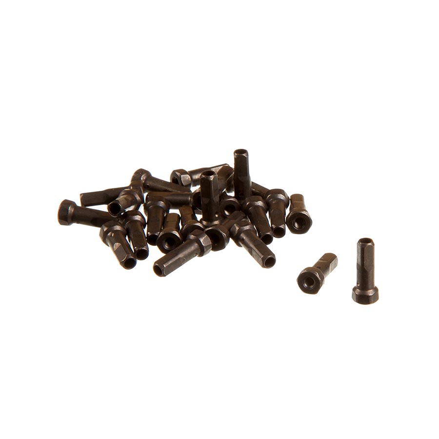 070367-01::0::070367-01::Zipp, Sapim Secure Lock en Laiton, Écrous, 14mm, Noir, 24pcs