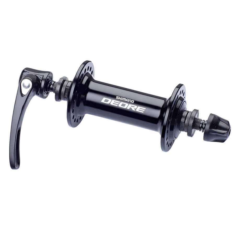 080292-01::0::080292-01::(UI) Shimano, Deore HB-T610, Moyeu avant, 36T, 100mm, QR, Noir