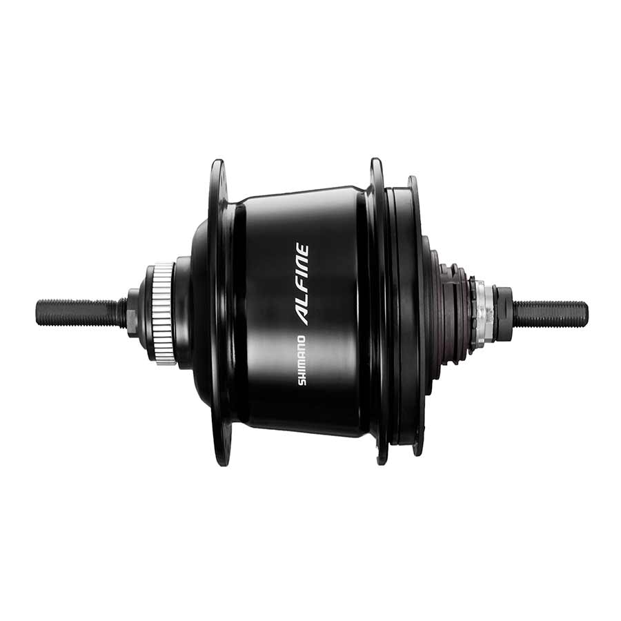 080505-01::0::080505-01::Shimano, Alfine SG-S7001-8, Moyeu à 8 vitesses internes, Noir, 32T, QRx135mm, Center Lock