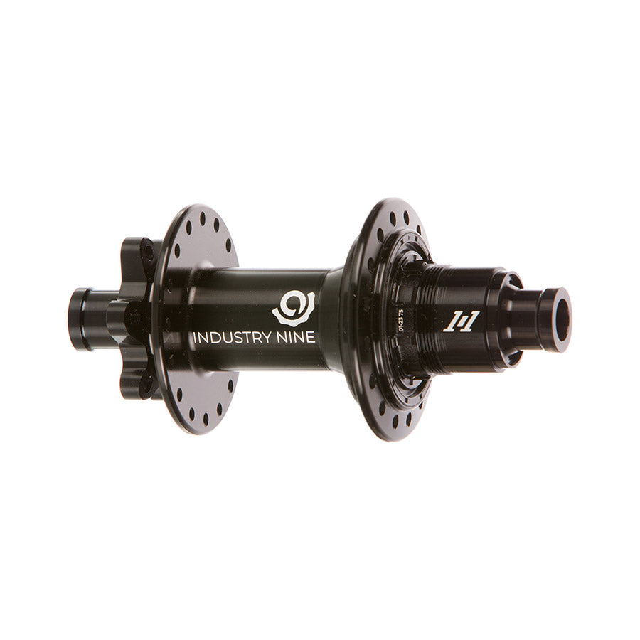 080536-01::1::080536-01::Industry Nine, 1/1 Classic Boost 6B, Moyeu à disque, Arrière, 32T, 12mm TA, 148mm, SRAM XD, Noir