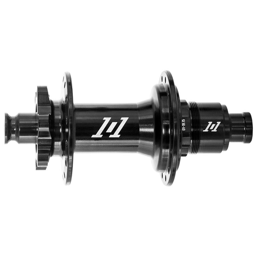 080536-06::0::080536-06::Industry Nine, 1/1 Classic Boost 6B, Moyeu à disque, Arrière, 28T, 12mm TA, 148mm, Shimano Road 10/ MTB 11, Noir