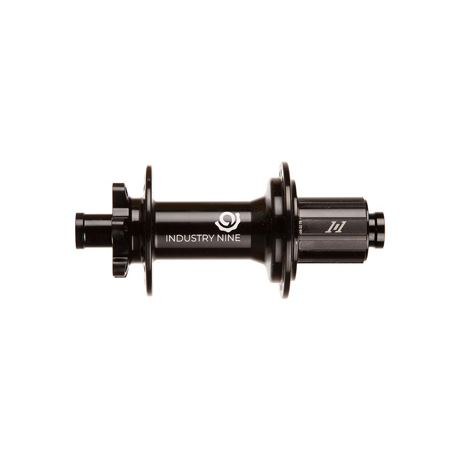 080572-01::0::080572-01::Industry Nine, 1/1 Classic DH157 6B, Moyeu à disque, Arrière, 32T, 12mm TA, 157mm, Shimano Road 10/ MTB 11, Noir
