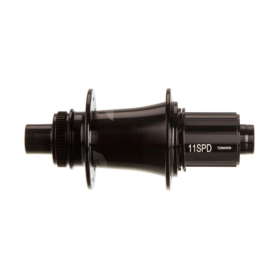 080573-03::0::080573-03::Zipp, ZR176, Moyeu à disque, Arrière, 24T, 12mm TA, 142mm, Shimano Road 11, Noir