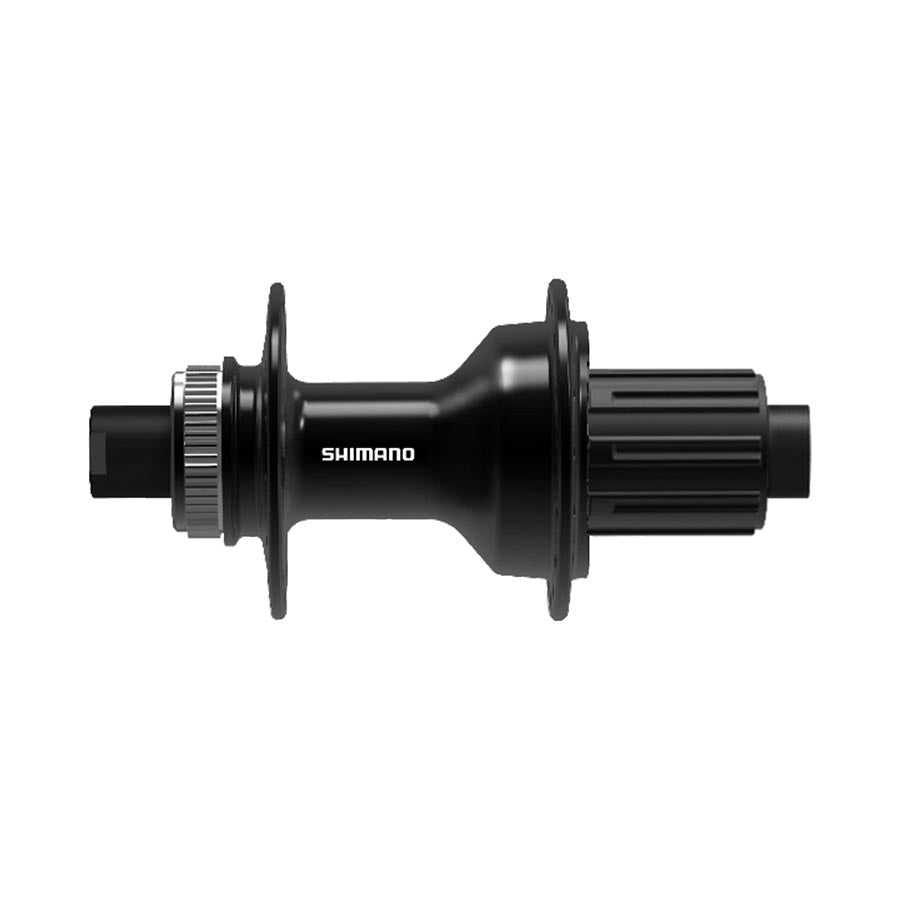 080582-01::0::080582-01::Shimano, FH-TC600, Moyeu à disque, Arrière, 32T, 12mm TA, 148mm, Shimano HG, Noir, EFHTC600HMBBL