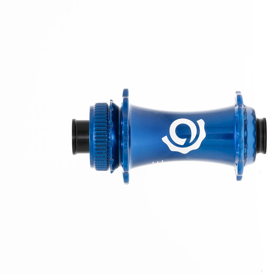080644-02::0::080644-02::Industry Nine, Solix G Classic Front, Moyeu à disque, Avant, 24T, 12mm TA, 100mm, Bleu