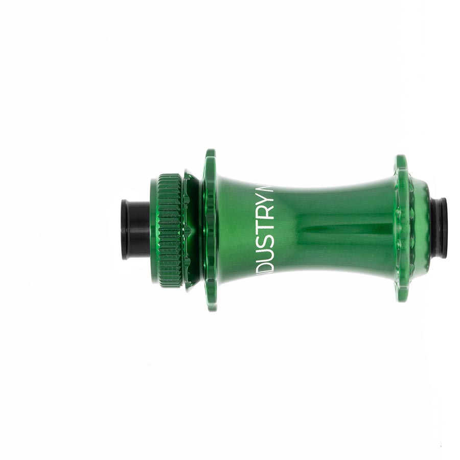 080644-04::1::080644-04::Industry Nine, Solix G Classic Front, Moyeu à disque, Avant, 24T, 12mm TA, 100mm, Vert