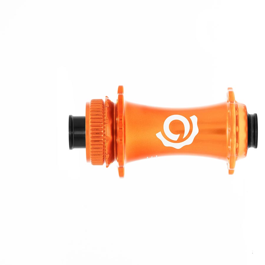 080644-06::0::080644-06::Industry Nine, Solix G Classic Front, Moyeu à disque, Avant, 24T, 12mm TA, 100mm, Orange