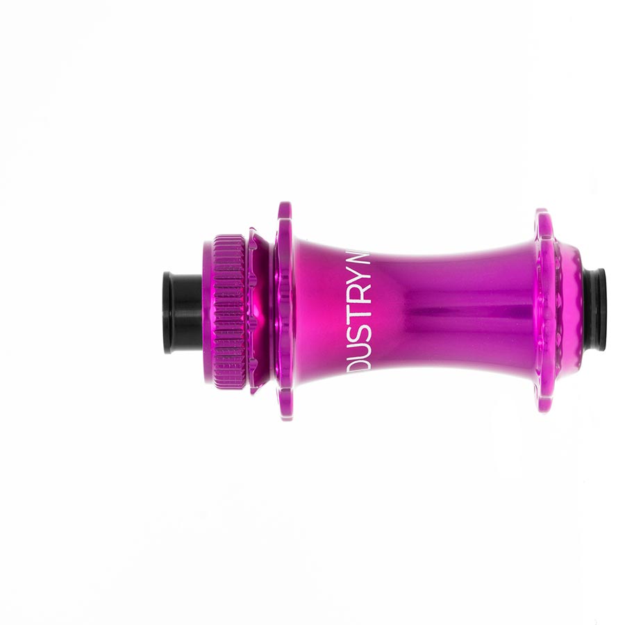 080644-08::1::080644-08::Industry Nine, Solix G Classic Front, Moyeu à disque, Avant, 24T, 12mm TA, 100mm, Violet