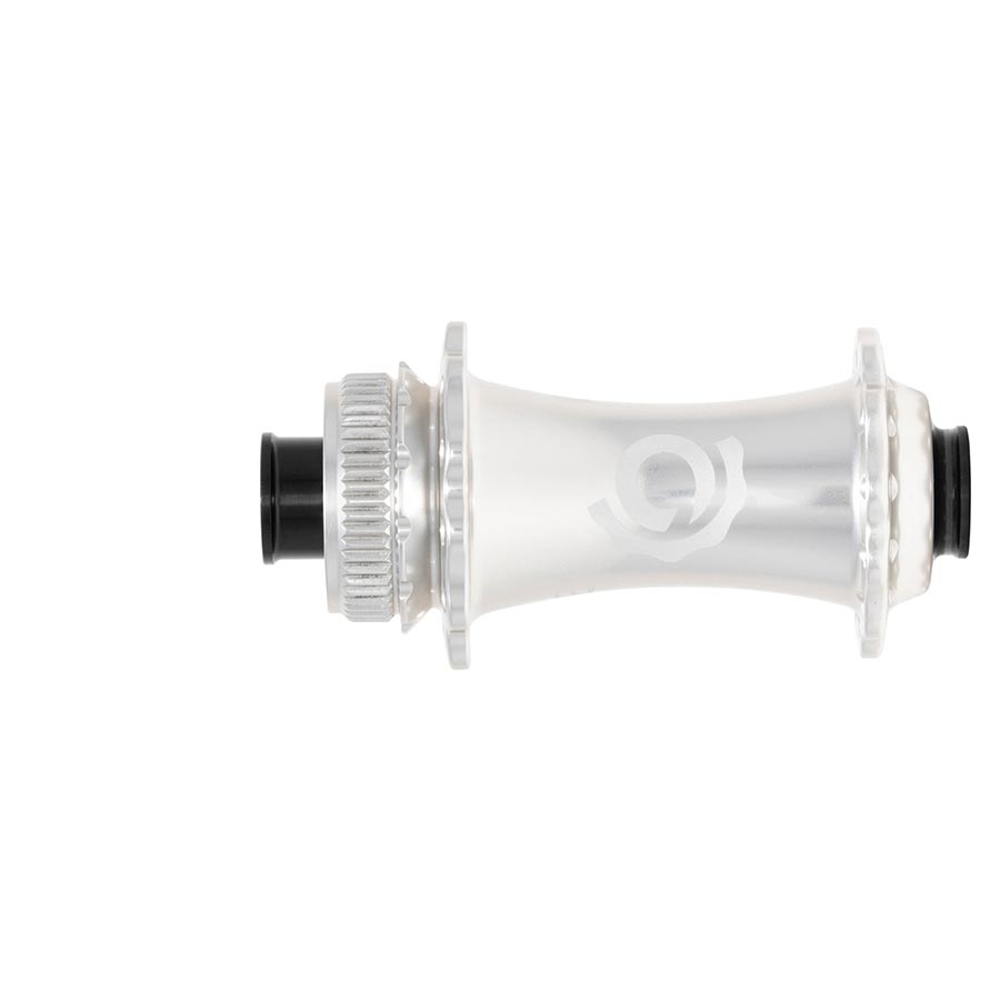 080644-10::0::080644-10::Industry Nine, Solix G Classic Front, Moyeu à disque, Avant, 24T, 12mm TA, 100mm, Argent