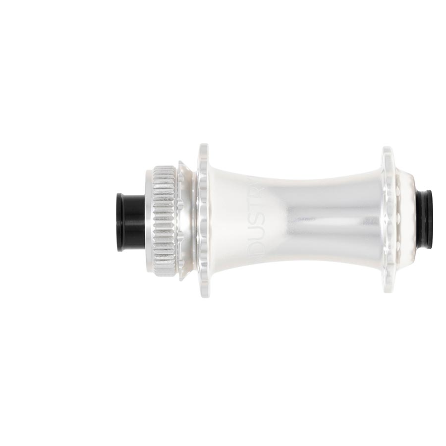 080644-10::1::080644-10::Industry Nine, Solix G Classic Front, Moyeu à disque, Avant, 24T, 12mm TA, 100mm, Argent