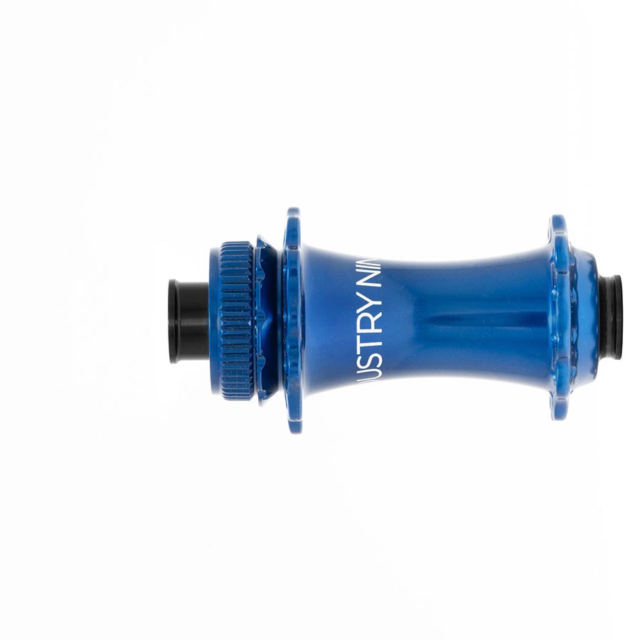 080644-13::1::080644-13::Industry Nine, Solix G Classic Front, Moyeu à disque, Avant, 28T, 12mm TA, 100mm, Bleu