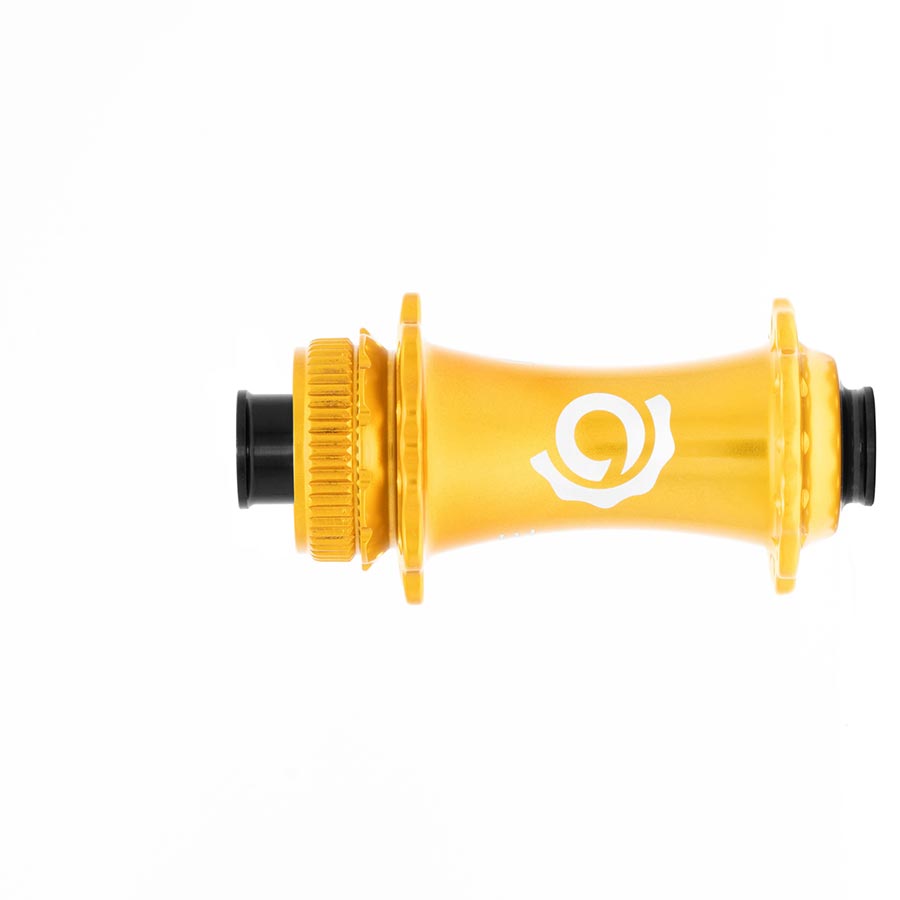 080644-14::0::080644-14::Industry Nine, Solix G Classic Front, Moyeu à disque, Avant, 28T, 12mm TA, 100mm, Or