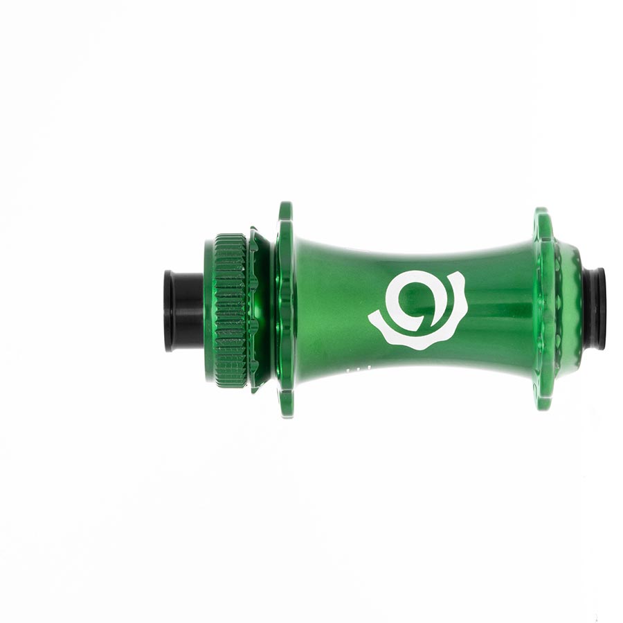 080644-15::0::080644-15::Industry Nine, Solix G Classic Front, Moyeu à disque, Avant, 28T, 12mm TA, 100mm, Vert