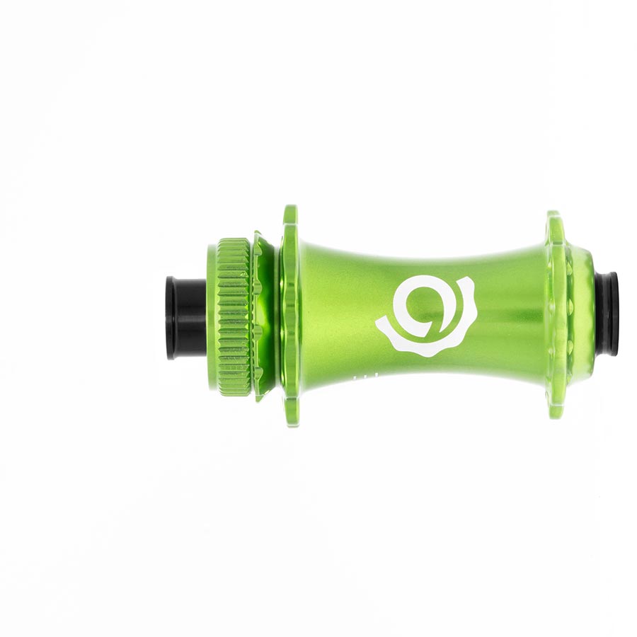 080644-16::0::080644-16::Industry Nine, Solix G Classic Front, Moyeu à disque, Avant, 28T, 12mm TA, 100mm, Lime