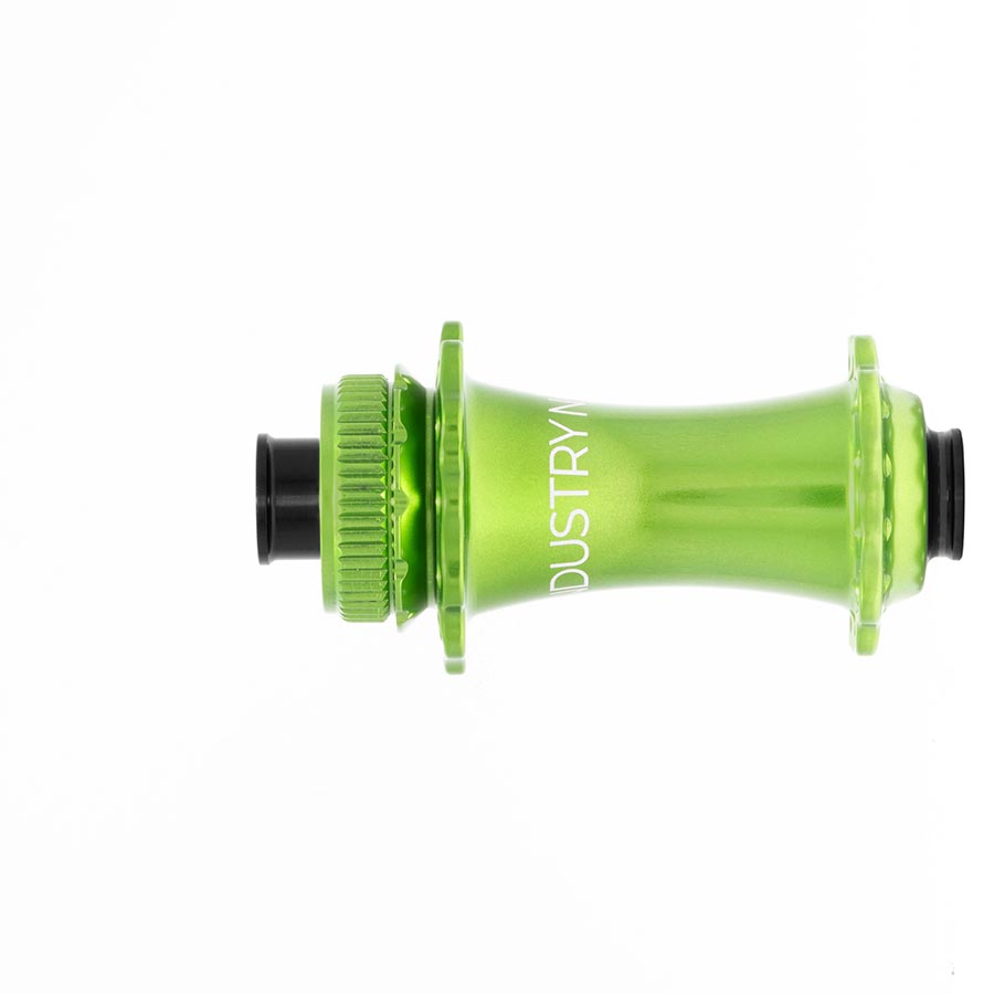 080644-16::1::080644-16::Industry Nine, Solix G Classic Front, Moyeu à disque, Avant, 28T, 12mm TA, 100mm, Lime