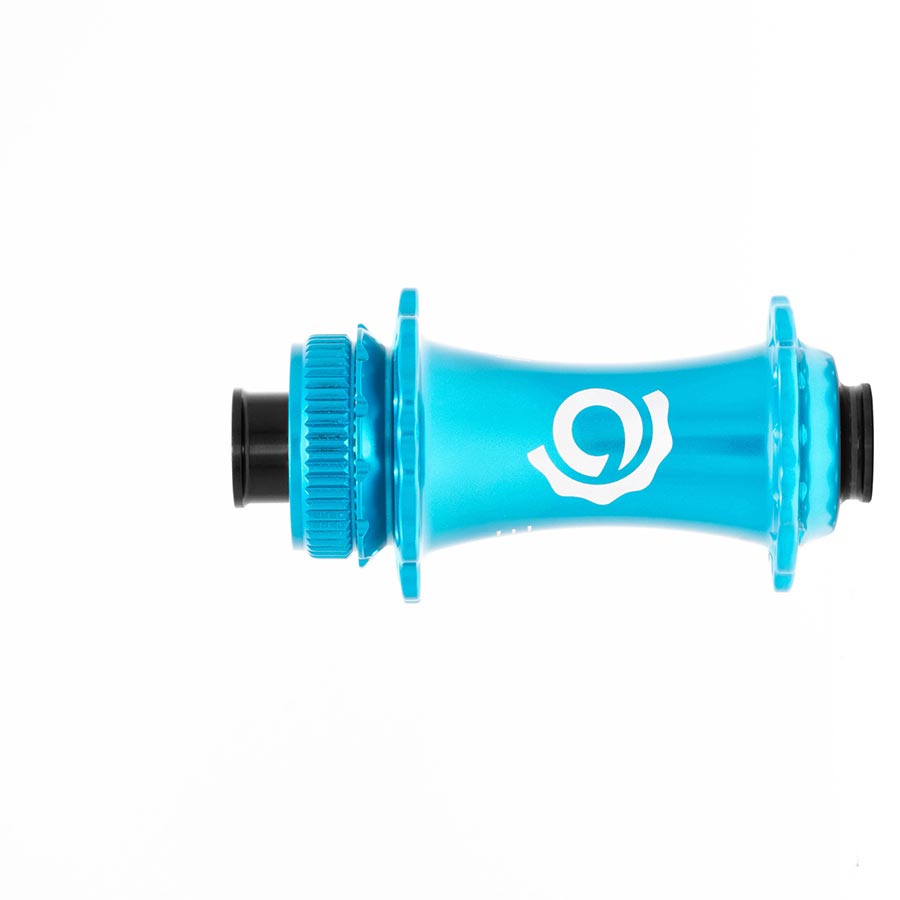 080644-22::0::080644-22::Industry Nine, Solix G Classic Front, Moyeu à disque, Avant, 28T, 12mm TA, 100mm, Turquoise