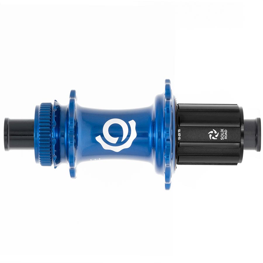 080645-02::0::080645-02::Industry Nine, Solix G Classic Rear HG11, Moyeu à disque, Arrière, 24T, 12mm TA, 142mm, Shimano HG 11, Bleu