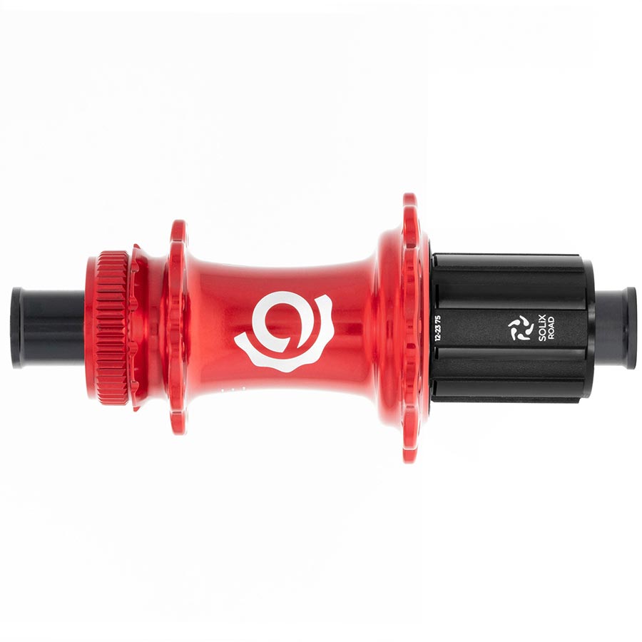 080645-09::0::080645-09::Industry Nine, Solix G Classic Rear HG11, Moyeu à disque, Arrière, 24T, 12mm TA, 142mm, Shimano HG 11, Rouge