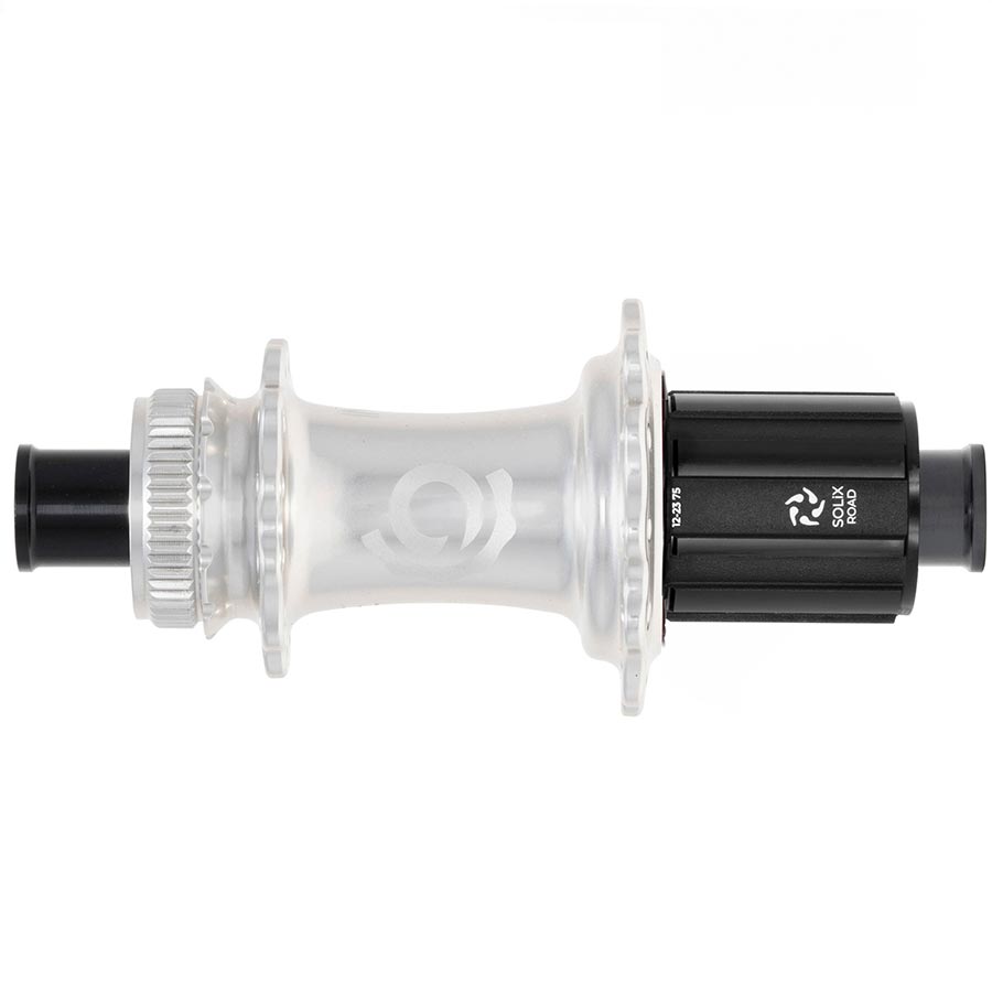 080645-10::0::080645-10::Industry Nine, Solix G Classic Rear HG11, Moyeu à disque, Arrière, 24T, 12mm TA, 142mm, Shimano HG 11, Argent