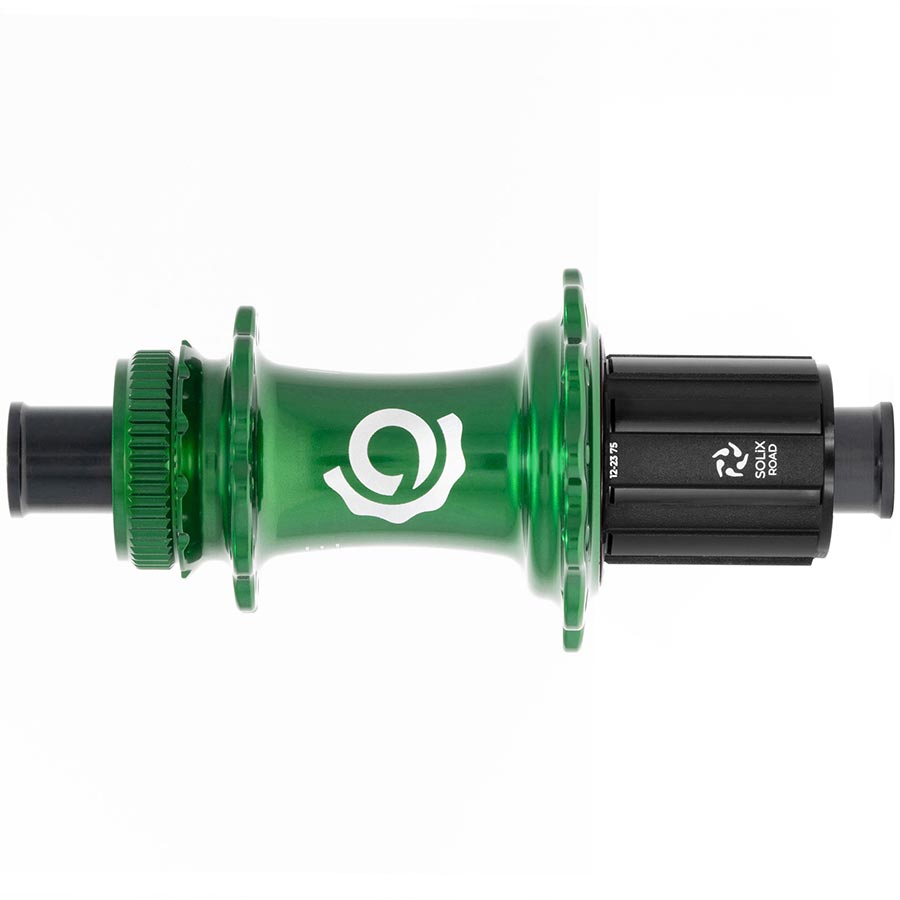 080645-15::0::080645-15::Industry Nine, Solix G Classic Rear HG11, Moyeu à disque, Arrière, 28T, 12mm TA, 142mm, Shimano HG 11, Vert
