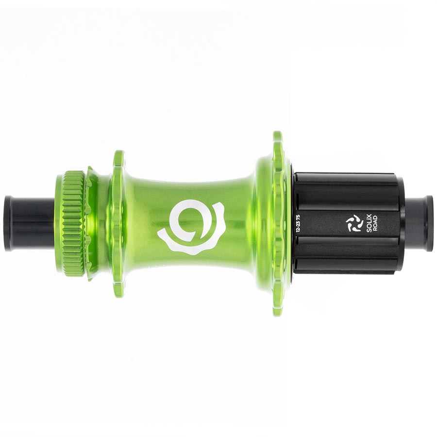 080645-16::0::080645-16::Industry Nine, Solix G Classic Rear HG11, Moyeu à disque, Arrière, 28T, 12mm TA, 142mm, Shimano HG 11, Lime