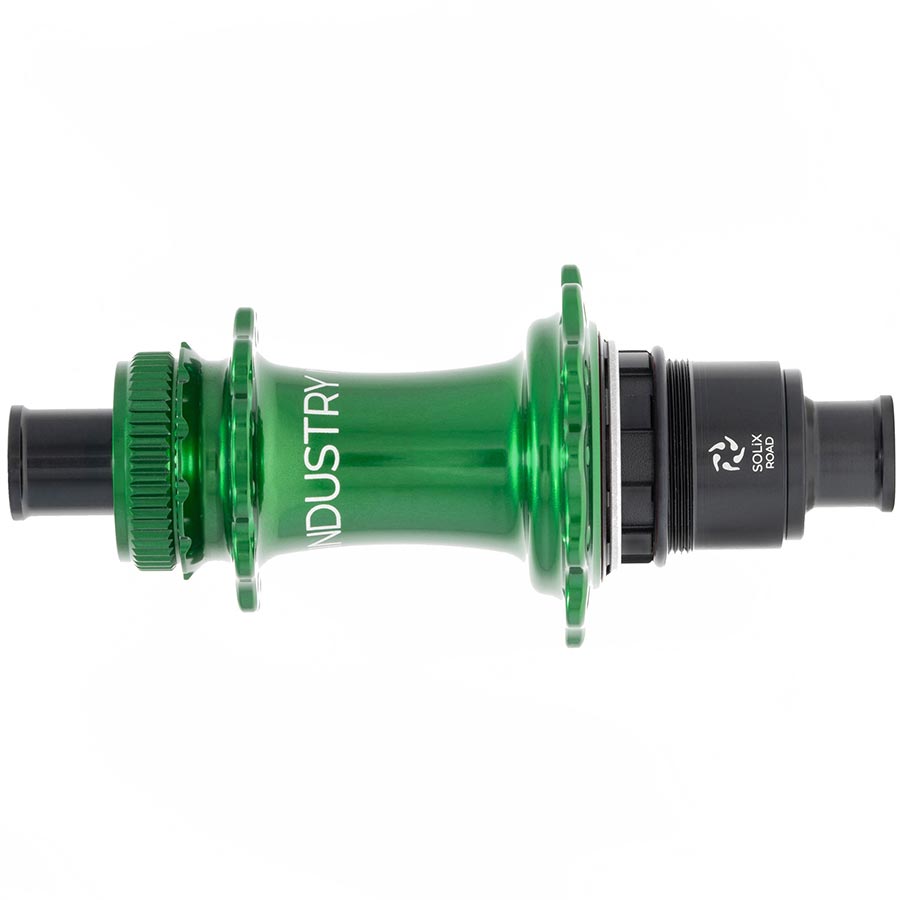 080646-04::1::080646-04::Industry Nine, Solix G Classic Rear XD-R, Moyeu à disque, Arrière, 24T, 12mm TA, 142mm, SRAM XD-R, Vert