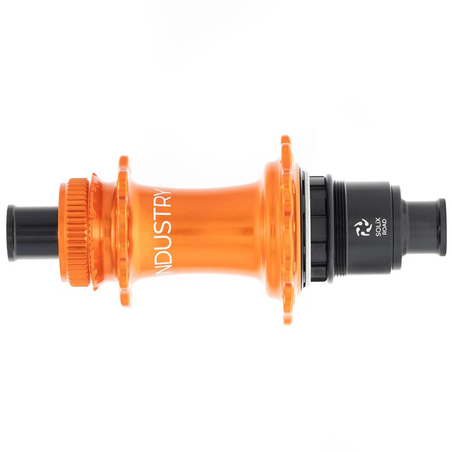 080646-06::1::080646-06::Industry Nine, Solix G Classic Rear XD-R, Moyeu à disque, Arrière, 24T, 12mm TA, 142mm, SRAM XD-R, Orange