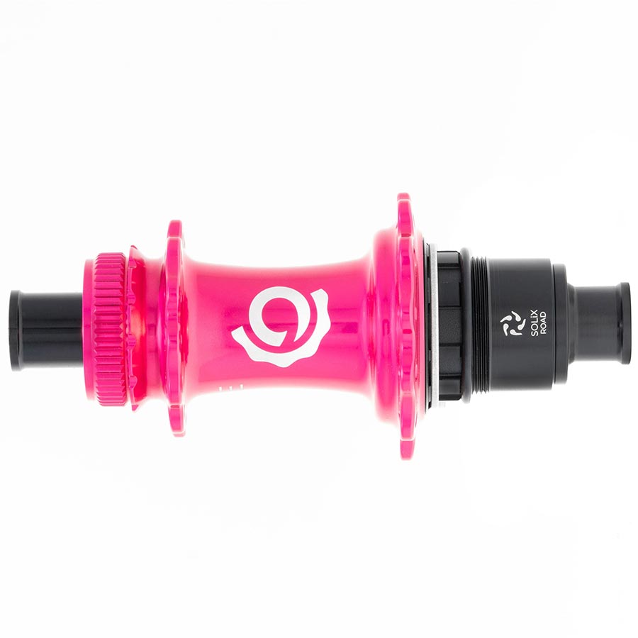 080646-07::0::080646-07::Industry Nine, Solix G Classic Rear XD-R, Moyeu à disque, Arrière, 24T, 12mm TA, 142mm, SRAM XD-R, Rose