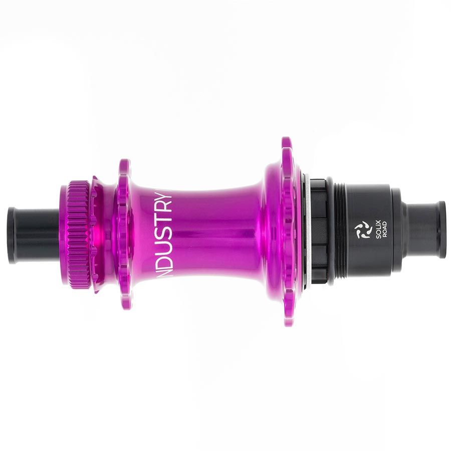 080646-08::1::080646-08::Industry Nine, Solix G Classic Rear XD-R, Moyeu à disque, Arrière, 24T, 12mm TA, 142mm, SRAM XD-R, Violet