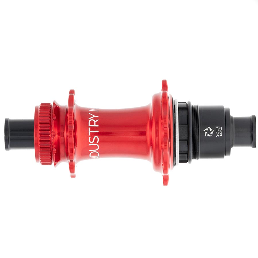 080646-09::1::080646-09::Industry Nine, Solix G Classic Rear XD-R, Moyeu à disque, Arrière, 24T, 12mm TA, 142mm, SRAM XD-R, Rouge