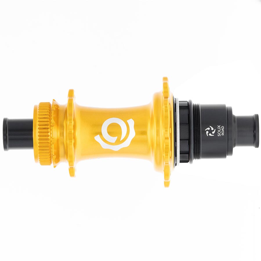 080646-14::0::080646-14::Industry Nine, Solix G Classic Rear XD-R, Moyeu à disque, Arrière, 28T, 12mm TA, 142mm, SRAM XD-R, Or