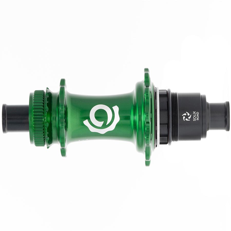 080646-15::0::080646-15::Industry Nine, Solix G Classic Rear XD-R, Moyeu à disque, Arrière, 28T, 12mm TA, 142mm, SRAM XD-R, Vert